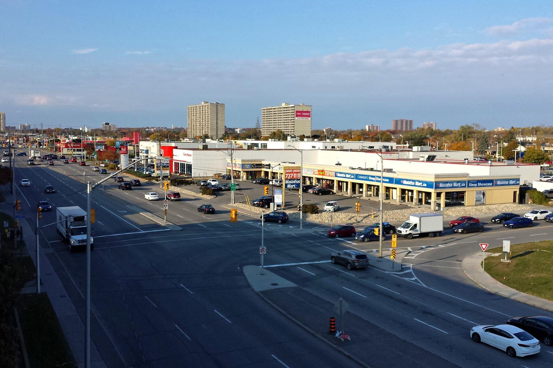 St. Laurent Boulevard near Beacon Hill, Ottawa