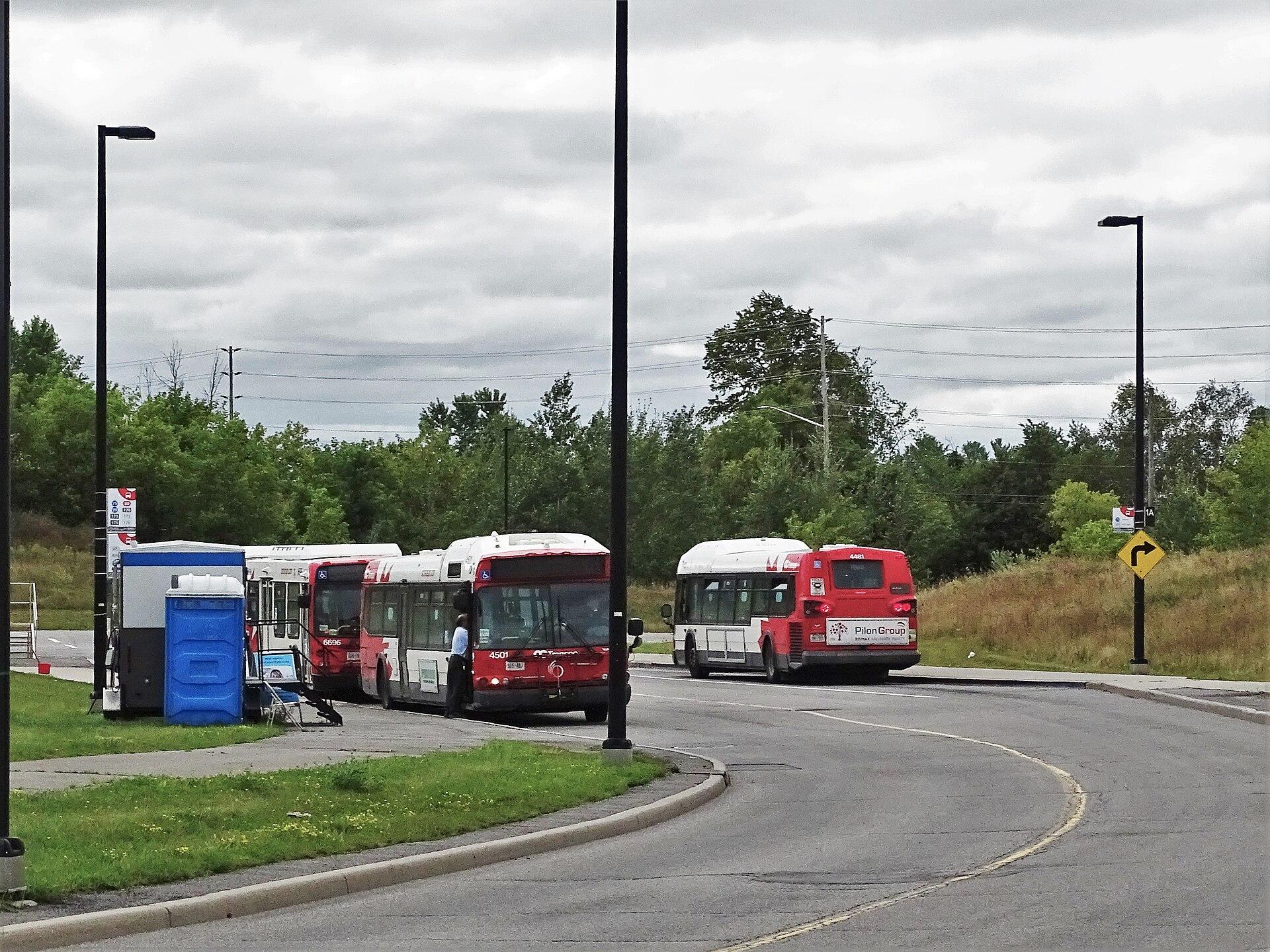 Barrhaven Centre transit station in Ottawa