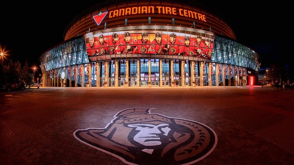 Canadian Tire Centre stadium in Kanata, Ottawa